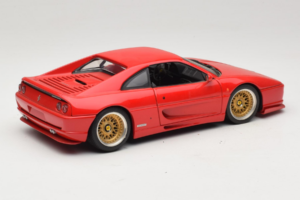 Ferrari F355 Berlinetta Rood Met Custom Gouden Velgen UT Models 1:18 180074020-P5 Metaal — afbeelding 3 van 8