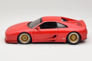 Ferrari F355 Berlinetta Rood Met Custom Gouden Velgen UT Models 1:18 180074020-P5 Metaal — afbeelding 4 van 8