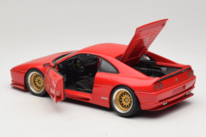 Ferrari F355 Berlinetta Rood Met Custom Gouden Velgen UT Models 1:18 180074020-P5 Metaal — afbeelding 5 van 8