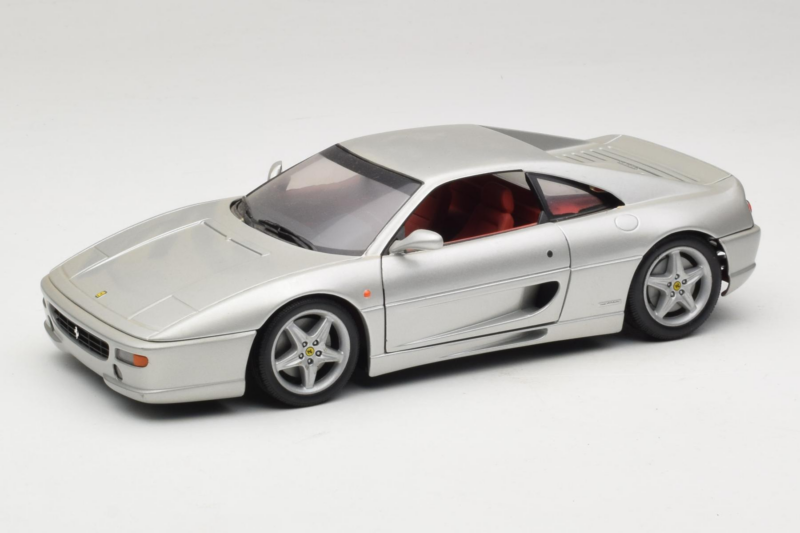 Ferrari F355 Berlinetta Zilver UT Models 1:18 180074020-S1 Metaal