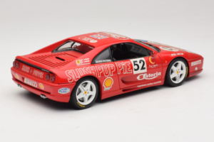 Ferrari F355 Berlinetta Slushuppie #52 M. Peters Rood UT Models 1:18 180074020-P4 Metaal — afbeelding 3 van 8