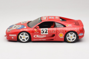 Ferrari F355 Berlinetta Slushuppie #52 M. Peters Rood UT Models 1:18 180074020-P4 Metaal — afbeelding 4 van 8