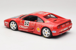 Ferrari F355 Berlinetta Slushuppie #52 M. Peters Rood UT Models 1:18 180074020-P4 Metaal — afbeelding 7 van 8