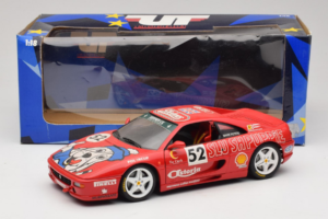 Ferrari F355 Berlinetta Slushuppie #52 M. Peters Rood UT Models 1:18 180074020-P4 Metaal — afbeelding 8 van 8