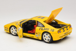 Ferrari F355 Coupe Films 18 #4 Reoloffs / Ansembourg Geel UT Models 1:18 180074021-Y1 Metaal — afbeelding 5 van 8