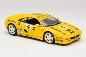 Ferrari F355 Coupe Films 18 #4 Reoloffs / Ansembourg Geel UT Models 1:18 180074021-Y1 Metaal — afbeelding 6 van 8