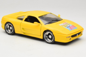 Ferrari F355 Racing Geel Faszination Modelbau Gelimiteerde Editie Solido 1:18 9009 Metaal — afbeelding 5 van 7