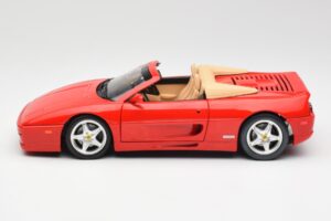 Ferrari F355 Spider Rood Hot Wheels 1:18 25733 Metaal — afbeelding 4 van 8