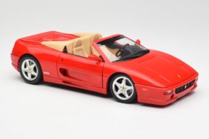 Ferrari F355 Spider Rood Hot Wheels 1:18 25733 Metaal — afbeelding 6 van 8