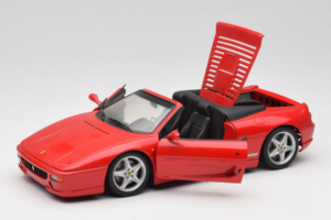 Ferrari F355 Spider Rood UT Models 1:18 180074030-P1 Metaal — afbeelding 2 van 7