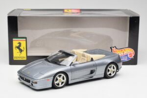 Ferrari F355 Spider Zilver Hot Wheels 1:18 23907-M1 Metaal — afbeelding 8 van 8