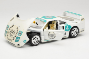 Ferrari F40 4444 Tage Garanta #4 Wit Bburago 1:18 3332-W5 Metaal — afbeelding 2 van 8
