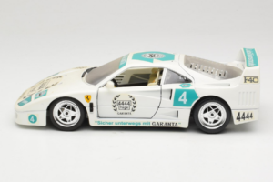 Ferrari F40 4444 Tage Garanta #4 Wit Bburago 1:18 3332-W5 Metaal — afbeelding 4 van 8