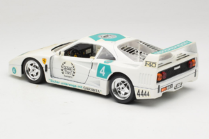 Ferrari F40 4444 Tage Garanta #4 Wit Bburago 1:18 3332-W5 Metaal — afbeelding 7 van 8