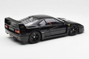 Ferrari F40 Zwart Kyosho 1:18 08416BK Metaal — afbeelding 4 van 10