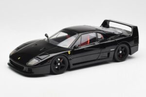 Ferrari F40 Zwart Kyosho 1:18 08416BK Metaal