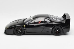 Ferrari F40 Zwart Kyosho 1:18 08416BK Metaal — afbeelding 6 van 10