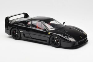 Ferrari F40 Zwart Kyosho 1:18 08416BK Metaal — afbeelding 8 van 10
