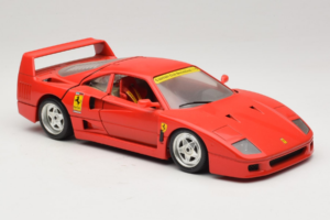 Ferrari F40 Club Deutschland Rood Bburago 1:18 3032-L3 Metaal — afbeelding 6 van 8