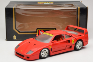 Ferrari F40 Club Deutschland Rood Bburago 1:18 3032-L3 Metaal — afbeelding 8 van 8