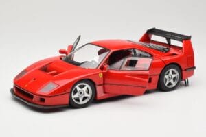 Ferrari F40 Competizione Test Version Rood Hot Wheels 1:18 P9922 Metaal — afbeelding 2 van 8