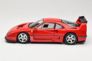 Ferrari F40 Competizione Test Version Rood Hot Wheels 1:18 P9922 Metaal — afbeelding 4 van 8