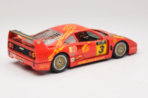 Ferrari F40 Evoluzione #3 Brummel Rood 1987 Bburago 1:18 3022-P2 Metaal — afbeelding 3 van 8