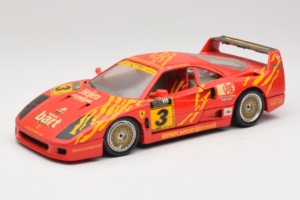 Ferrari F40 Evoluzione #3 Brummel Rood 1987 Bburago 1:18 3022-P2 Metaal