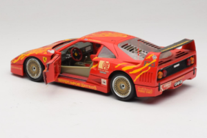 Ferrari F40 Evoluzione #3 Brummel Rood 1987 Bburago 1:18 3022-P2 Metaal — afbeelding 5 van 8