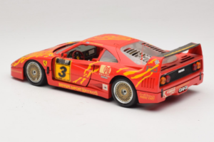 Ferrari F40 Evoluzione #3 Brummel Rood 1987 Bburago 1:18 3022-P2 Metaal — afbeelding 7 van 8