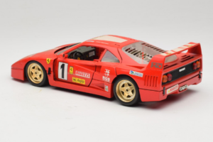 Ferrari F40 Evoluzione #1 Pirelli Rood 1992 Bburago 1:18 3042-P1 Metaal — afbeelding 7 van 8