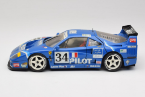 Ferrari F40 Evoluzione #34 Blauw Custom 1987 Bburago 1:18 3032-C1 Metaal — afbeelding 4 van 8
