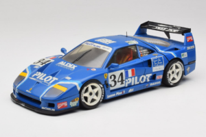 Ferrari F40 Evoluzione #34 Blauw Custom 1987 Bburago 1:18 3032-C1 Metaal