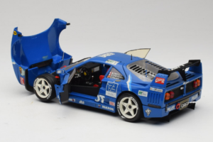 Ferrari F40 Evoluzione #34 Blauw Custom 1987 Bburago 1:18 3032-C1 Metaal — afbeelding 5 van 8