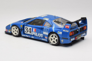 Ferrari F40 Evoluzione #34 Blauw Custom 1987 Bburago 1:18 3032-C1 Metaal — afbeelding 7 van 8