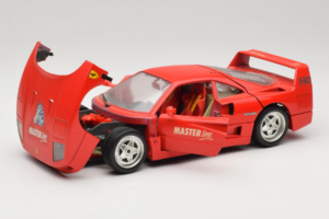 Ferrari F40 Evoluzione Rood Master Line Bburago 1:18 3042-M1 Metaal — afbeelding 2 van 8