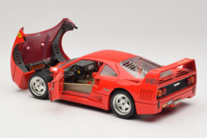 Ferrari F40 Evoluzione Rood Master Line Bburago 1:18 3042-M1 Metaal — afbeelding 5 van 8