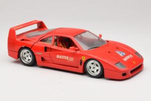 Ferrari F40 Evoluzione Rood Master Line Bburago 1:18 3042-M1 Metaal — afbeelding 6 van 8