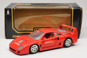 Ferrari F40 Evoluzione Rood Master Line Bburago 1:18 3042-M1 Metaal — afbeelding 8 van 8
