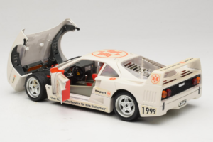 Ferrari F40 #1 Expert Wit 1987 Bburago 1:18 3332-W2 Metaal — afbeelding 5 van 8