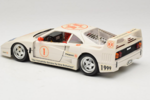 Ferrari F40 #1 Expert Wit 1987 Bburago 1:18 3332-W2 Metaal — afbeelding 7 van 8