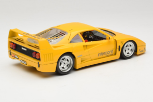 Ferrari F40 Interconti Car HiFi Geel Bburago 1:18 3032-I1 Metaal — afbeelding 3 van 8