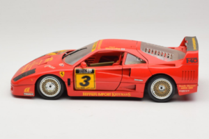 Ferrari F40 Kroymans #3 D. Waaijenberg Limited Edition 1994 Bburago 1:18 3032-L2 Metaal — afbeelding 4 van 8