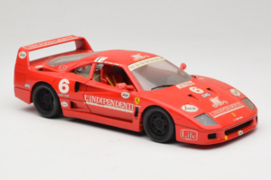 Ferrari F40 #6 V. Colombo L'Indipendente Rood 1987 Bburago 1:18 3032-L1 Metaal — afbeelding 6 van 8