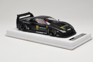 Ferrari F40 LB Works Monster Energy Matt Black BBA 1:18 REMC026 Hars — afbeelding 4 van 7