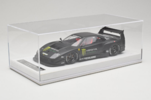 Ferrari F40 LB Works Monster Energy Matt Black BBA 1:18 REMC026 Hars — afbeelding 6 van 7