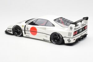 Ferrari F40 Liberty Walk Wit GT Spirit 1:18 GT470 Hars — afbeelding 4 van 5