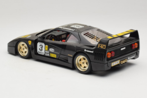 Ferrari F40 Magneti Marelli #3 Zwart Bburago 1:18 3022-B1 Metaal — afbeelding 7 van 8