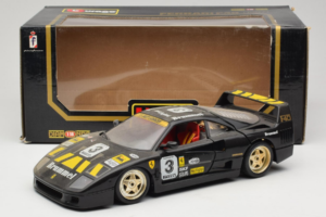 Ferrari F40 Magneti Marelli #3 Zwart Bburago 1:18 3022-B1 Metaal — afbeelding 8 van 8