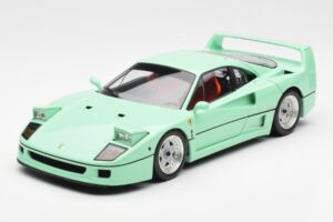 Ferrari F40 Mintgroen Kyosho 1:18 08416MG Metaal — afbeelding 3 van 10